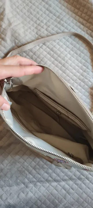 Bolso Desigual Beige Multicolor NUEVO.