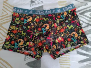 ESSMO MAN Boxer Divertidos Talla M 0,60€ el boxer.