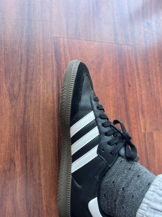 Adidas Bambas Negras Talla 39’5