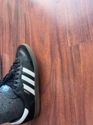 Adidas Bambas Negras Talla 39’5