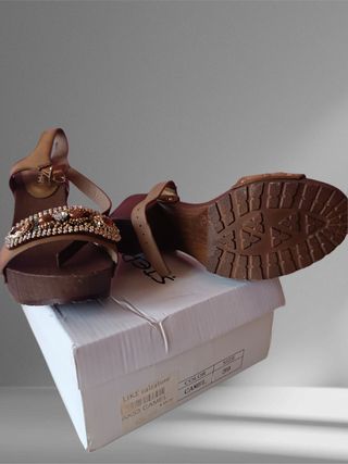 Sandali Stephan Tg 39 con strass