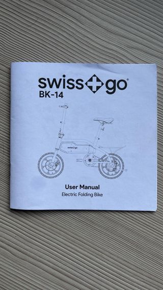 Bicicleta elettrica Swiss+Go BK-14