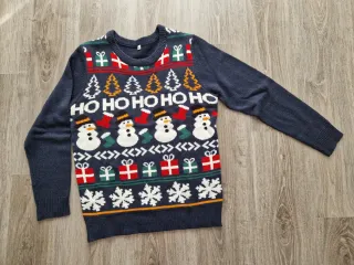 Jersey Navideño HO HO HO Talla S