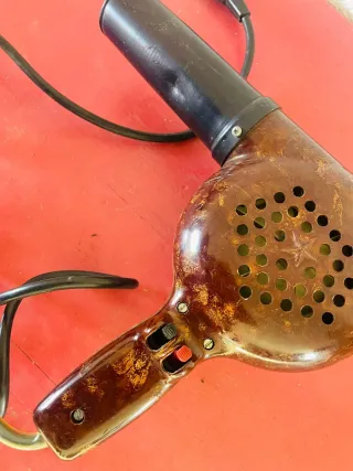 Secador de pelo vintage años 60