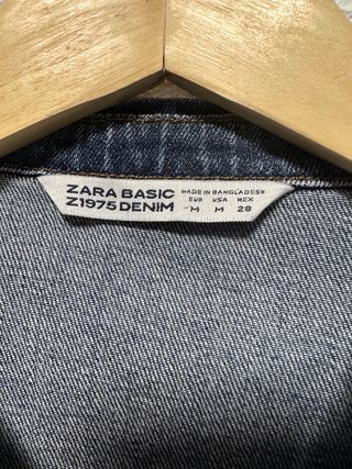 Chaqueta vaquera Zara Talla M