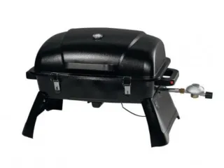 Barbecue portatile nero e argento