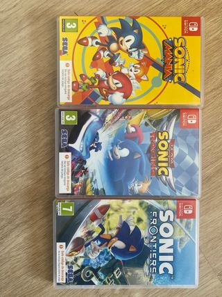 Nintendo Switch + Sonic Mania & Frontiers