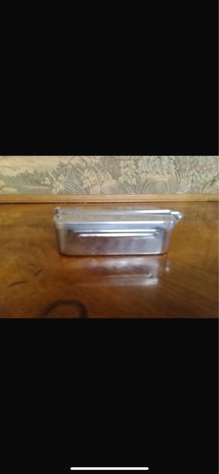 Scatola vintage metallo anni 60