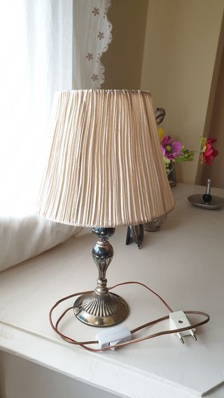 Lampara de alpaca '60 mesilla, Joyería Montecarlo