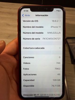 iPhone 11 Rosso 128GB