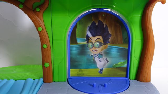 Base secreta PJ Masks + Gatuno y coche Como Nuevo!