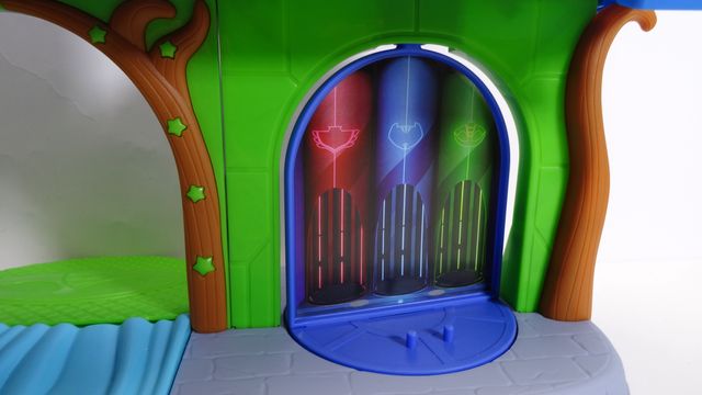 Base secreta PJ Masks + Gatuno y coche Como Nuevo!