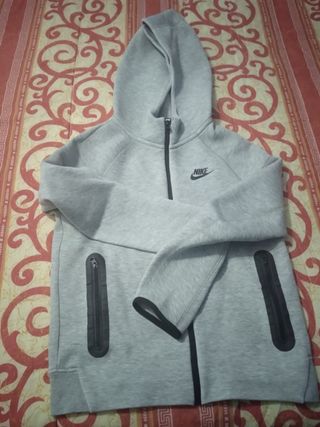 Felpa Nike Tech Bambino/Ragazzo Grigia