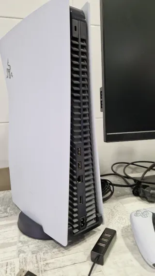 Consola PlayStation 5 Blanca con su mando