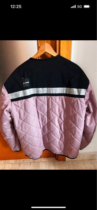 Chaqueta Nike Mujer Negra y Rosa