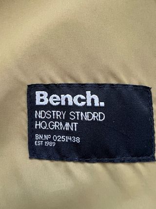 Chaqueta Bench entretiempo/lluvia verde oliva