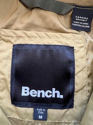 Chaqueta Bench entretiempo/lluvia verde oliva