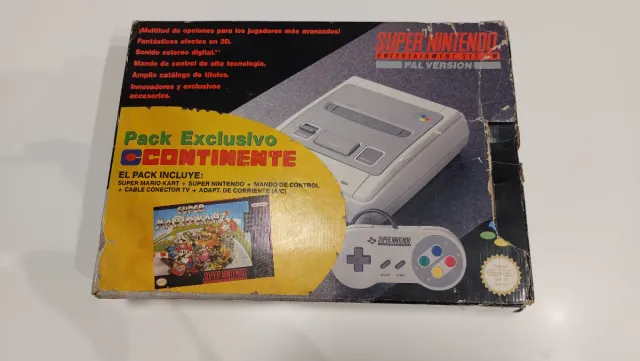 Super Nintendo Pack Mario Kart excl. Continente
