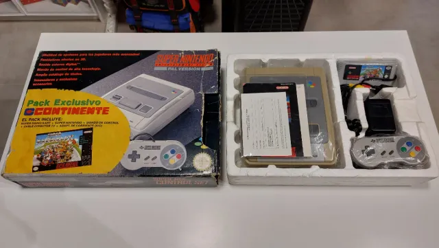 Super Nintendo Pack Mario Kart excl. Continente