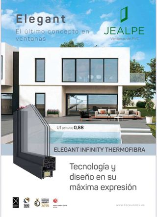 Ventana de una hoja alta gama