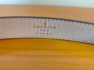 Cintura Louis Vuitton Marrone e Oro