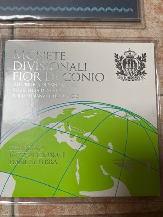 San Marino Euro Divisional Coins+ 5 euro silver