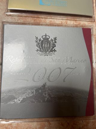 San Marino Euro Divisional Coins+ 5 euro silver