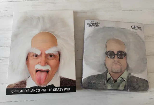 Accesorios Disfraz Científico Loco (2 uds)