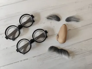 Accesorios Disfraz Científico Loco (2 uds)