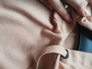 Jersey Zara con perlas