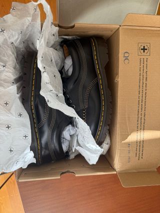 Zapatos Dr. Martens LOWELL MOC TOE DE PIEL