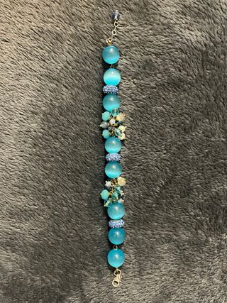 Bracciale donna azzurro