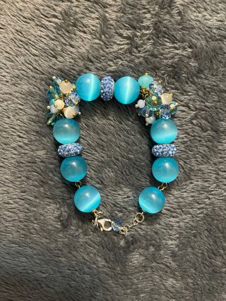 Bracciale donna azzurro