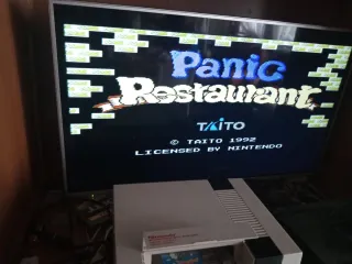 Juego Nintendo NES Panic Restaurant Taito