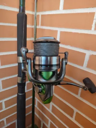 Caña de pesca para siluro