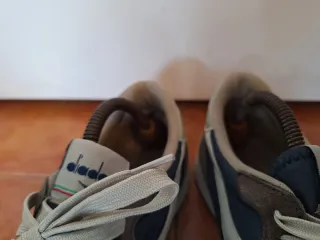 Zapatillas Diadora Azul y Gris