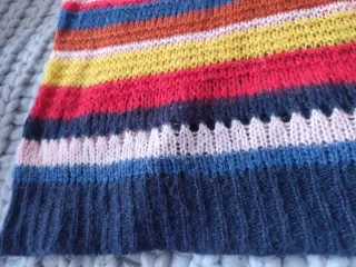 Jersey Zara oversize rayas multicolor