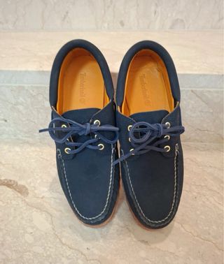 Mocasines náuticos Timberland azul marino