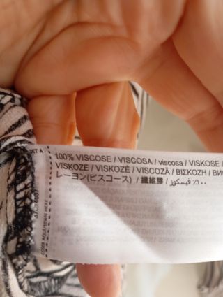 Camisa Mango Animal Print Cebra Viscosa Talla S