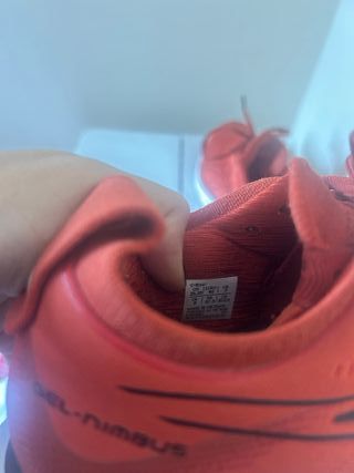 Zapatillas Asics Gel Nimbus 25 Rojas