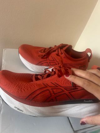 Zapatillas Asics Gel Nimbus 25 Rojas