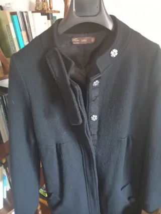 Abrigo Zara Negro Talla M