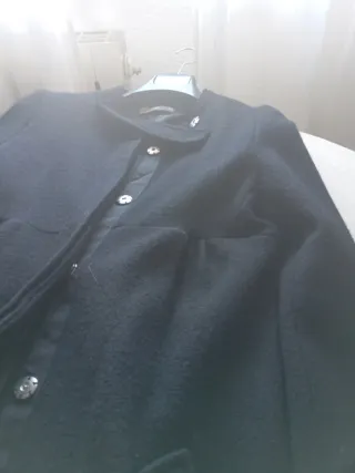 Abrigo Zara Negro Talla M