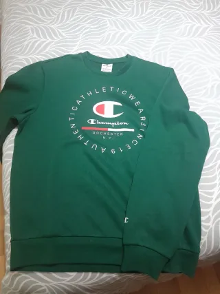 Sudadera Champion Talla M Verde