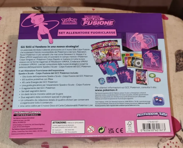 Set Allenatore Fuoriclasse Colpo Fusione Pokémon