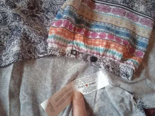 Blusa estampada manga larga