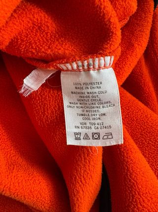 Forro polar Nautica naranja