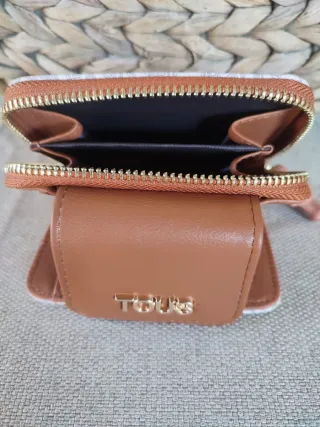 Cartera Tous Marrón y Beige
