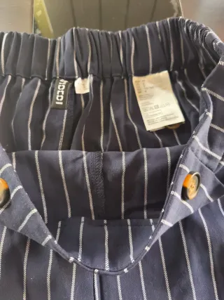 Pantalón corto rayas