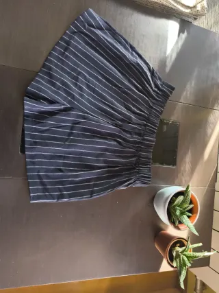 Pantalón corto rayas